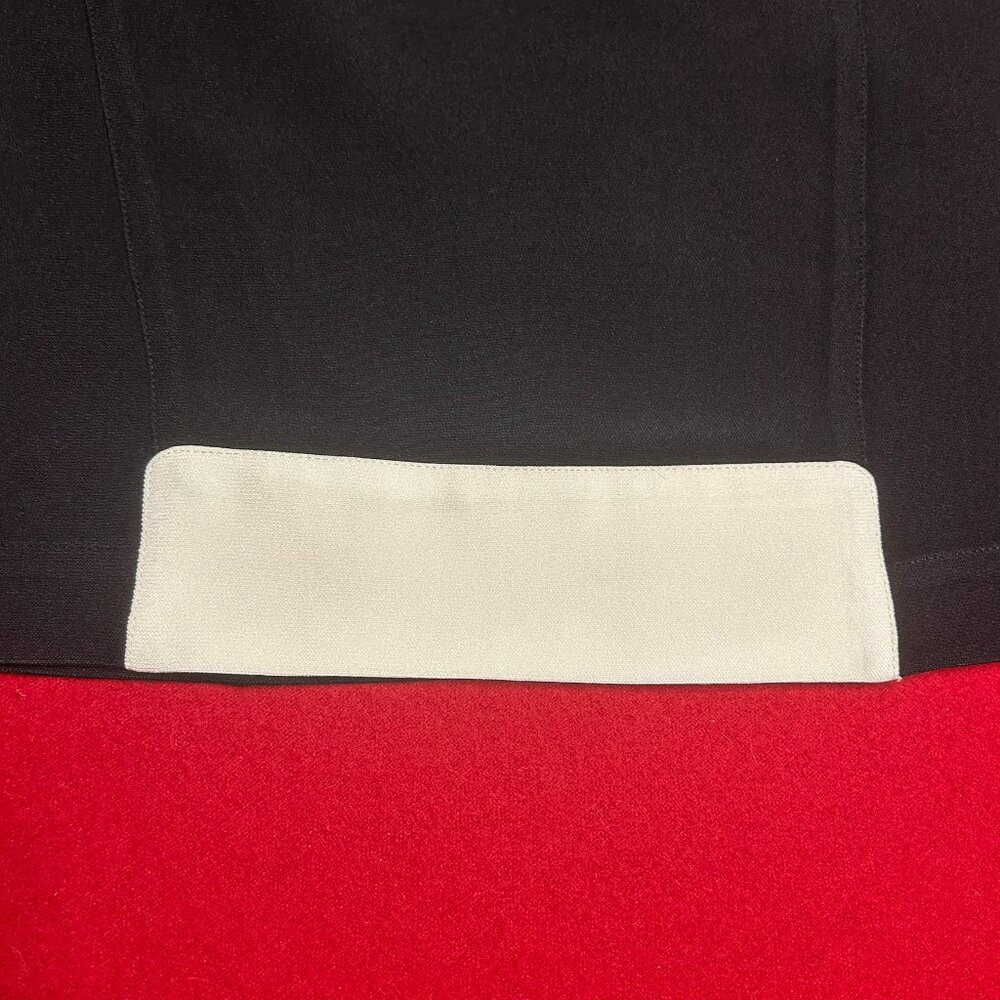 HOLD - Vintage Thierry Mugler Black & White Colorblock Dress Size 44 (Size 10) - Picture 12 of 14